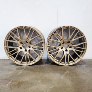 포르쉐 파나메라 971 터보4 순정휠 21인치 뒤 무광골드 11.5J ET69 1개당