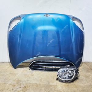 미니 컨트리맨 F60 전기 라이트 그릴 본넷 수입차중고부품 16-19